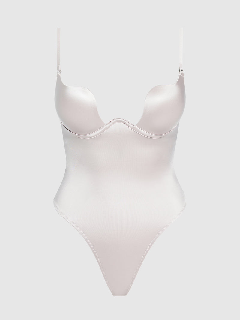 Rising Star Plunge Push Up Bodysuit - Fredericks Of Hollywood