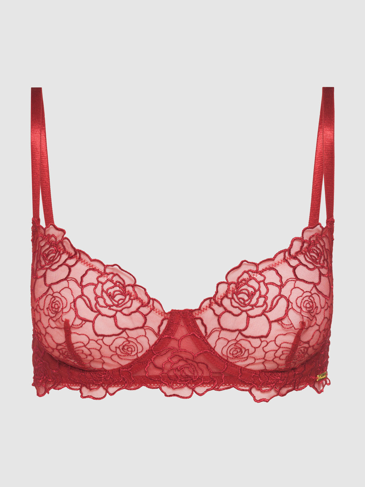 Melrose Embroidered Unlined Bra - Frederick&#39;s of Hollywood