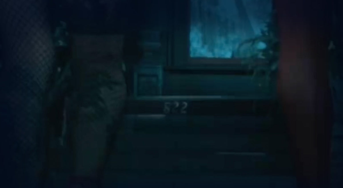 dark blue shadow figures