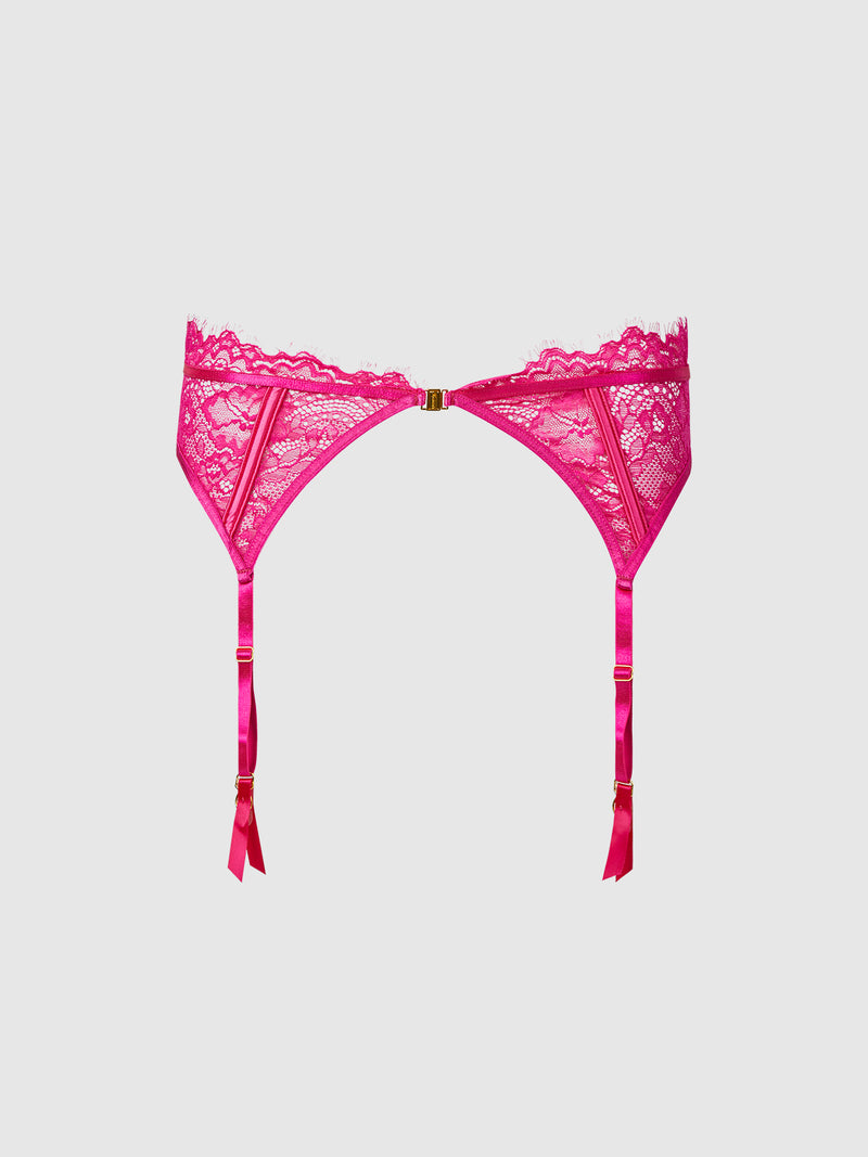 Neev Lace Garter Belt - Frederick's of Hollywood