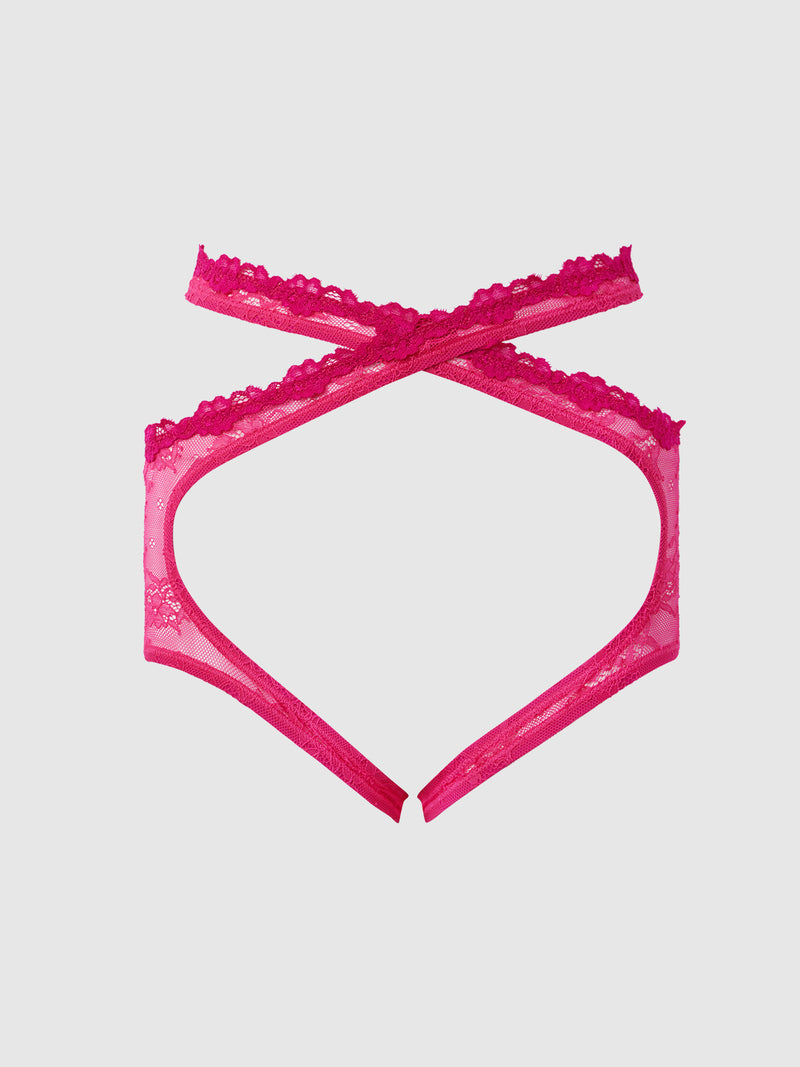 Pia Lace Wrap Garter