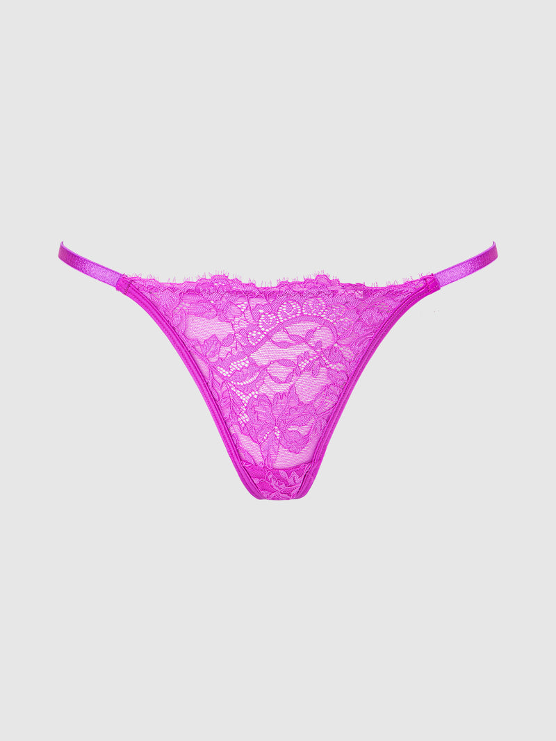 Arianna Lace & "Famous" Charm G-String - Frederick's of Hollywood