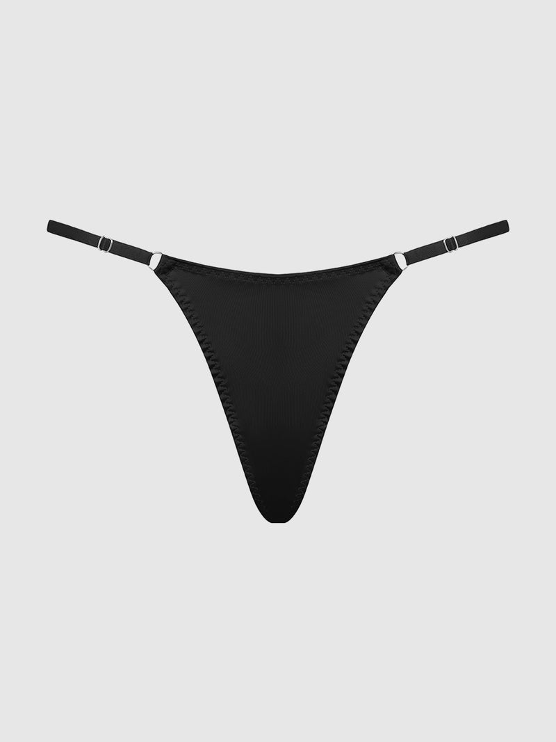 Rising Star Rhinestone Net Back G-String - Frederick's of Hollywood