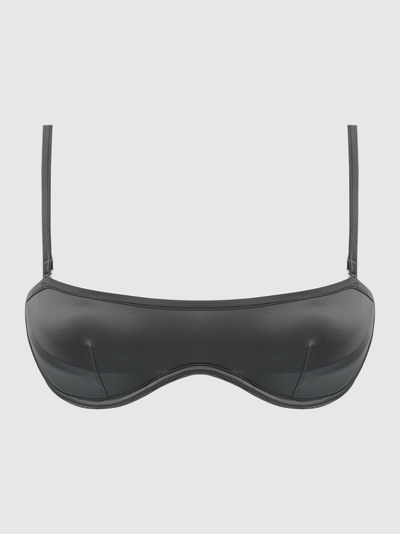 Neev Oil Slick Unlined Bandeau Bra - Fredericks of Hollywood