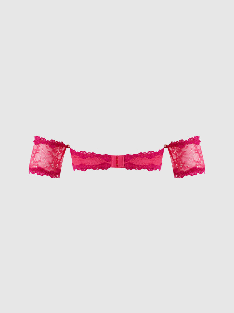 Pia Lace Strapless Bra With Removable Sleeves