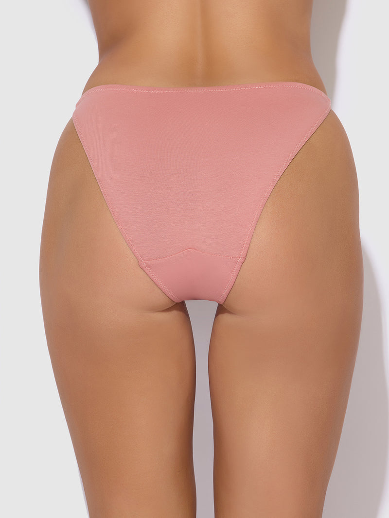 Bailey Stretch Cotton Bikini 3 Pack - Frederick's of Hollywood