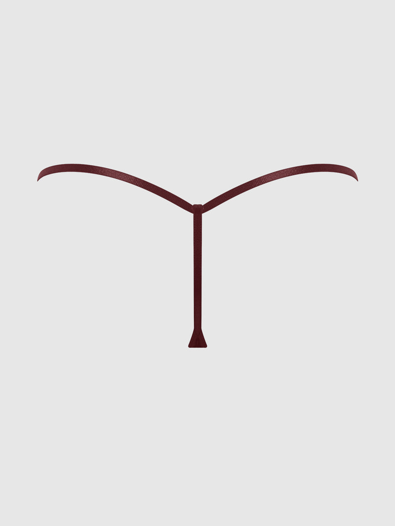 Petra Lattice Front Side Slider G-String - Frederick's of Hollywood