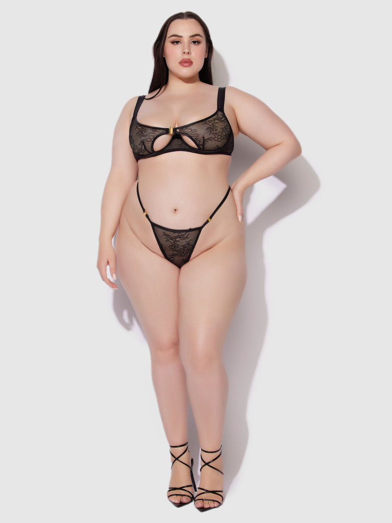 Pia Lace G-String - Frederick's of Hollywood