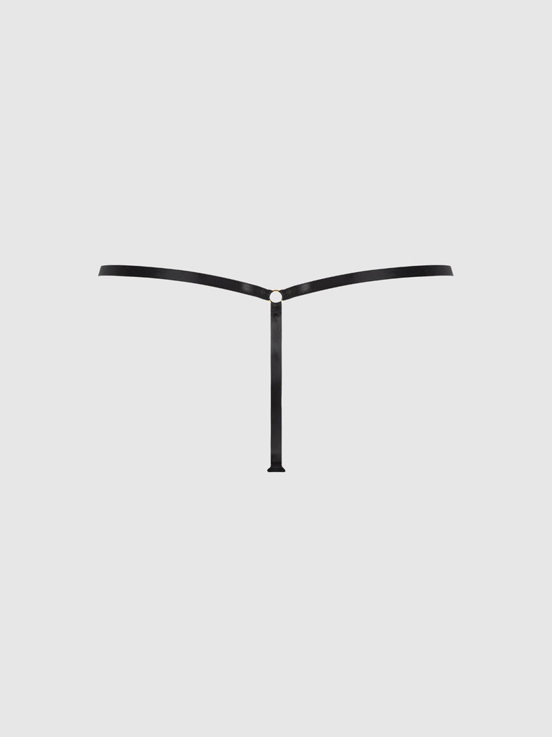 Chiara Lace Drop Off Tie Side G-String - Frederick's of Hollywood