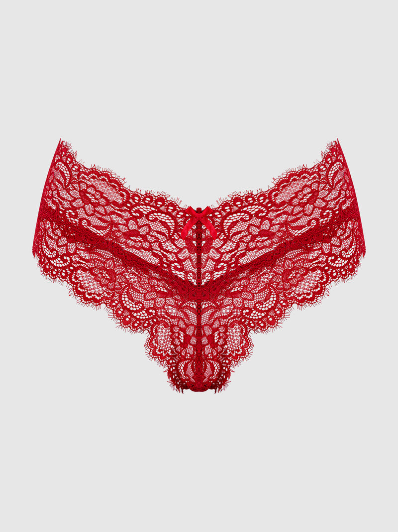 Lulu Lace V Front G-String - Frederick's of Hollywood