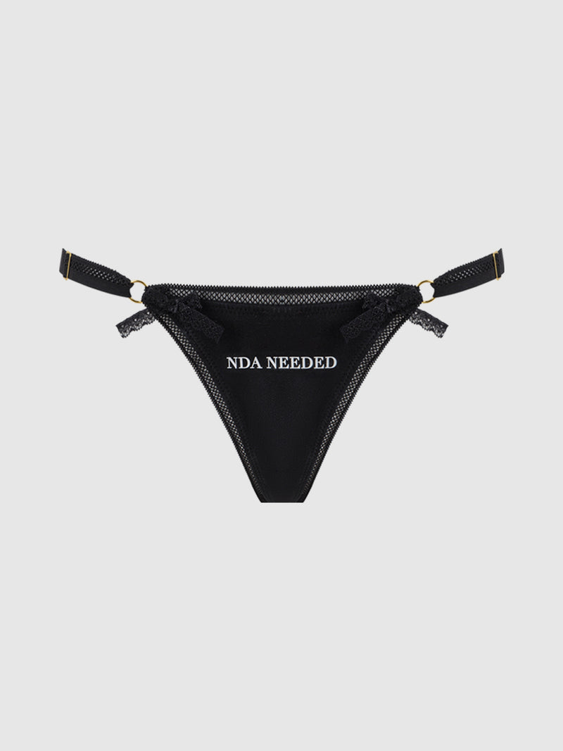 NDA Statement Cotton G-String - Fredericks Of Hollywood