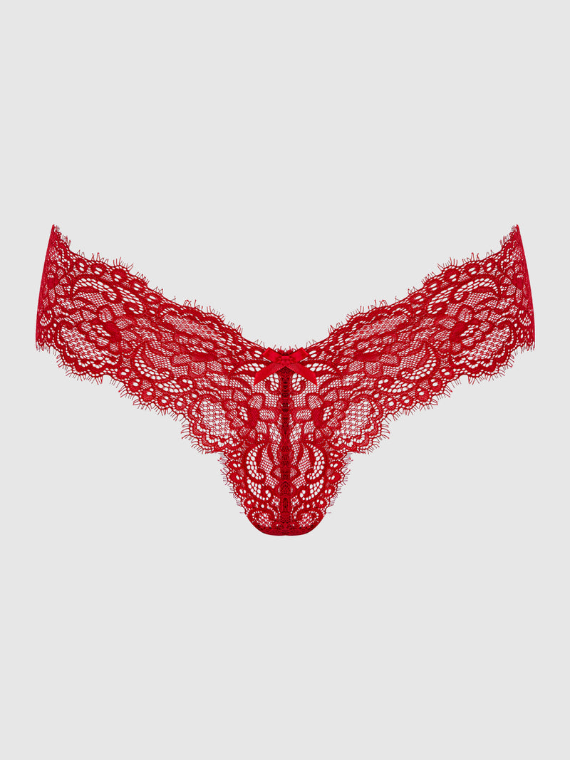 Lulu Lace V-Thong - Frederick's of Hollywood