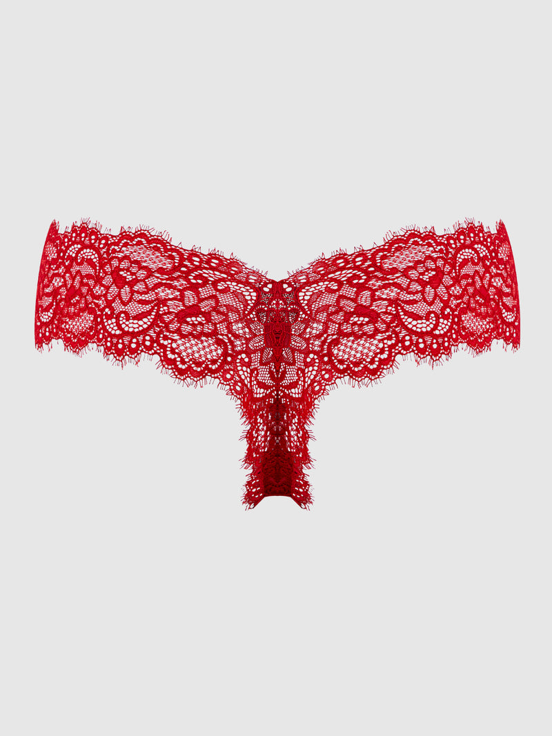 Lulu Lace V-Thong - Frederick's of Hollywood