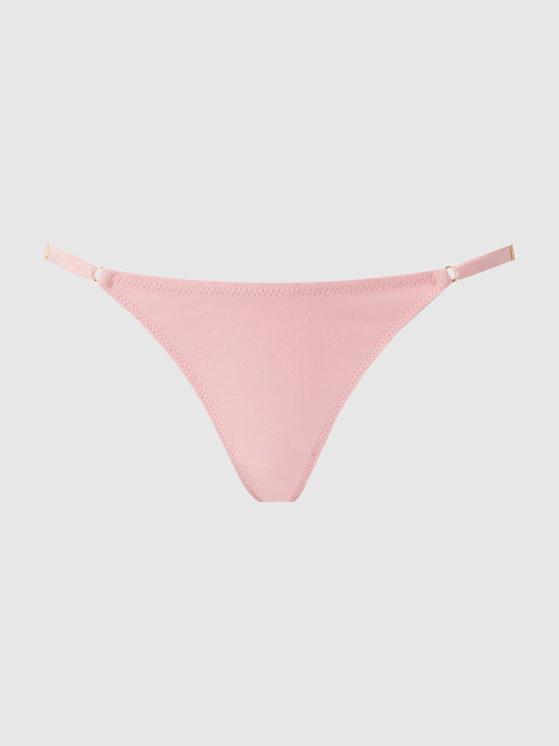 Bailey Stretch Cotton Thong - Fredericks of Hollywood