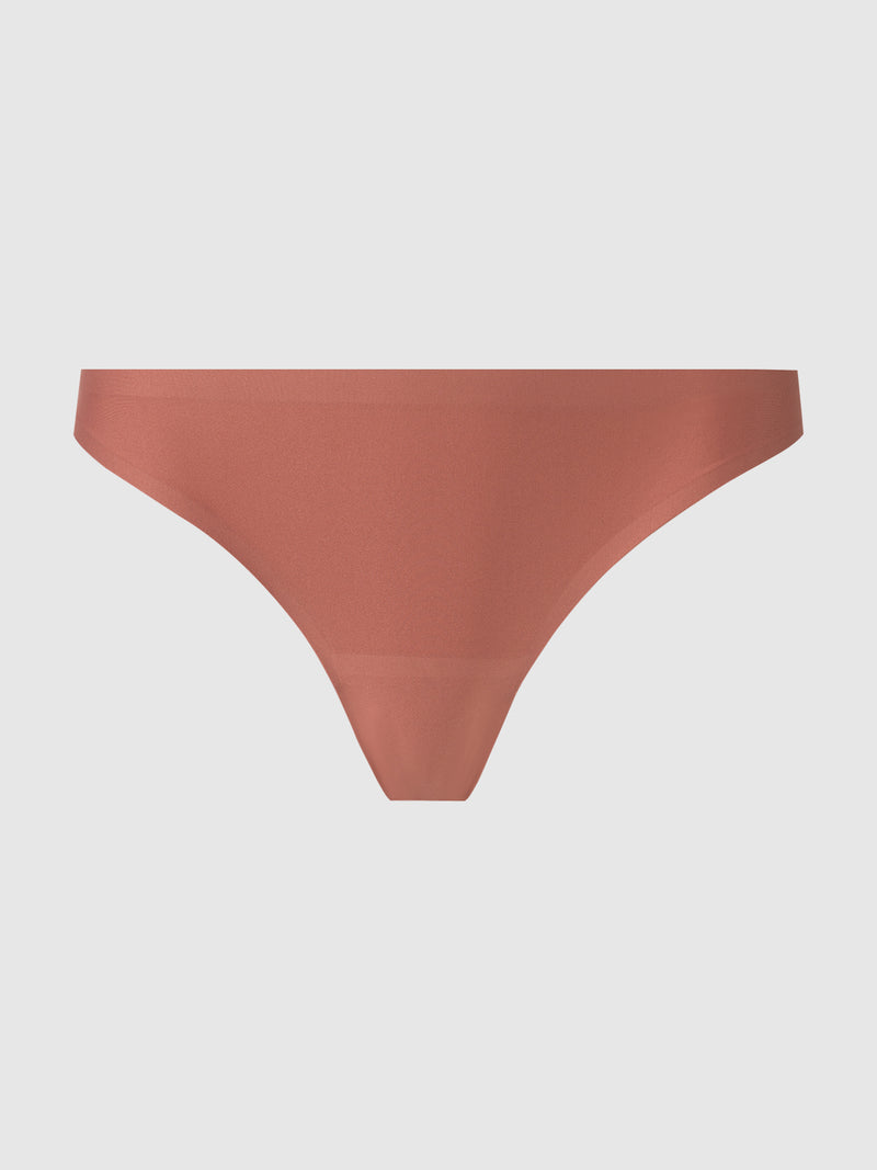 No Show Lasercut Micro Front & Mesh Back Tanga - Fredericks Of Hollywood
