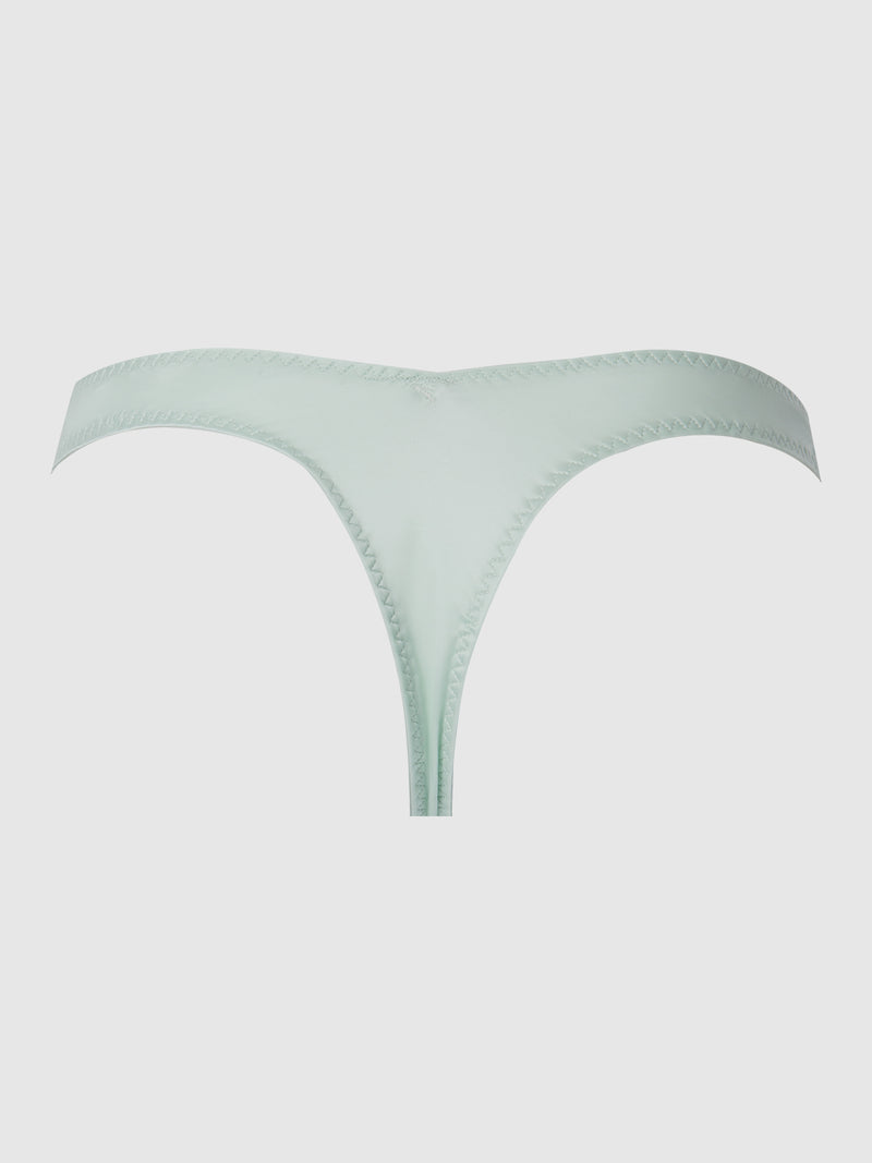 Neev Oil Slick Scoop Thong - Fredericks of Hollywood