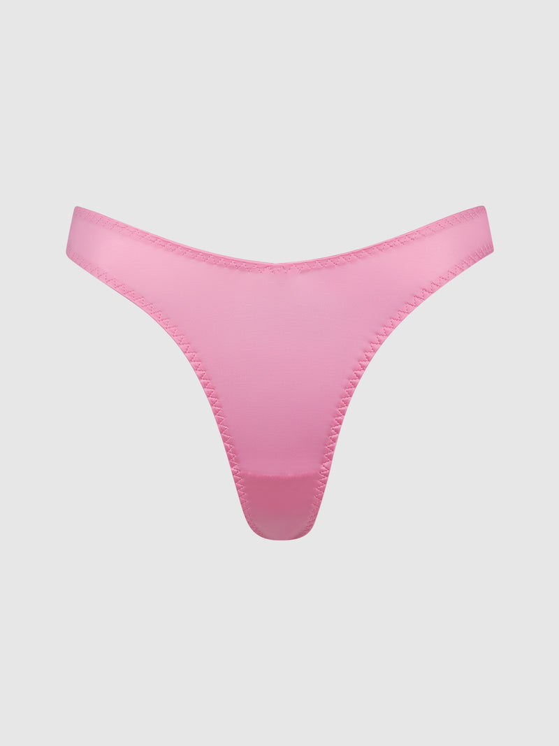 Neev Oil Slick Scoop Thong - Frederick's of Hollywood
