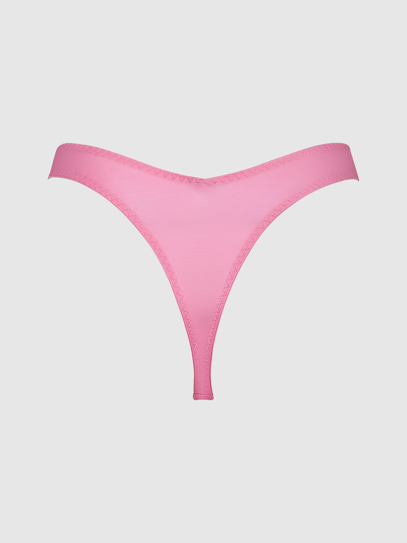 Neev Oil Slick Scoop Thong - Frederick's of Hollywood
