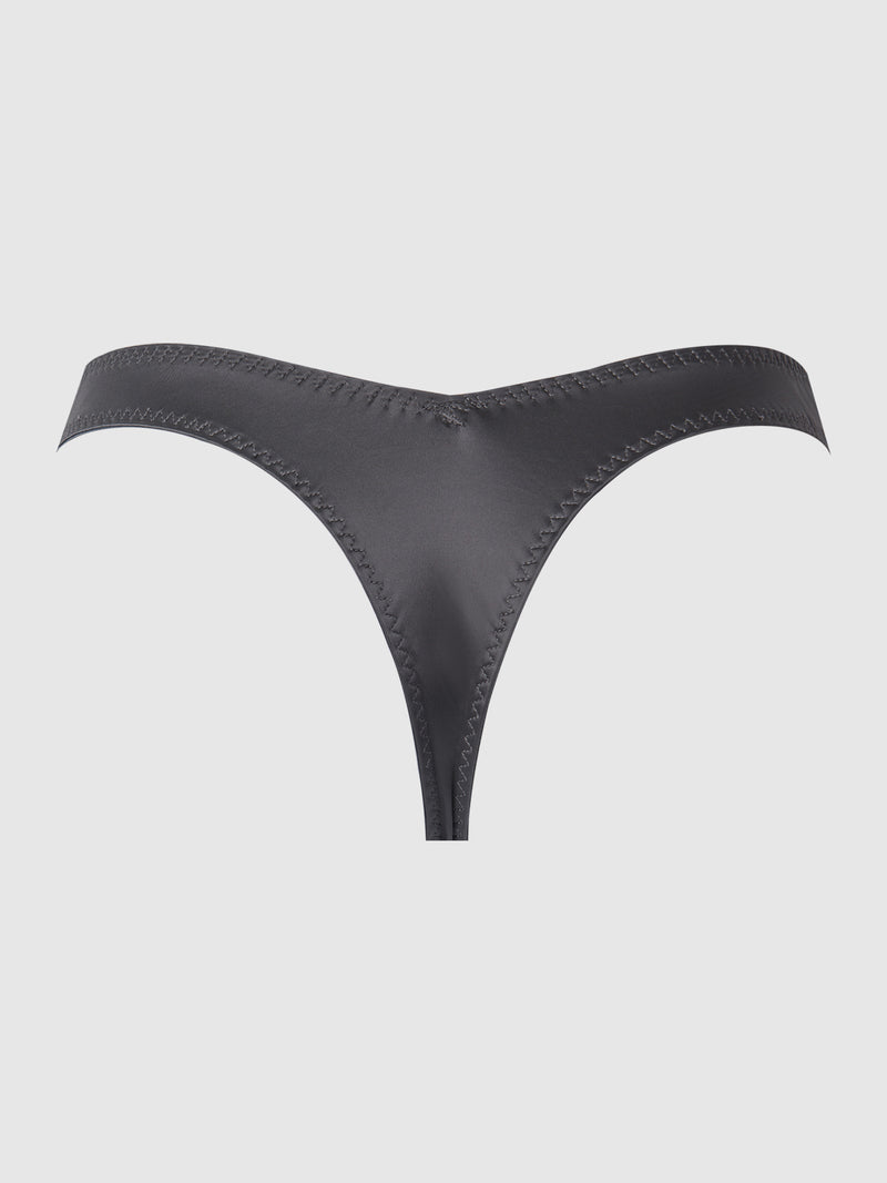 Neev Oil Slick Scoop Thong - Fredericks of Hollywood