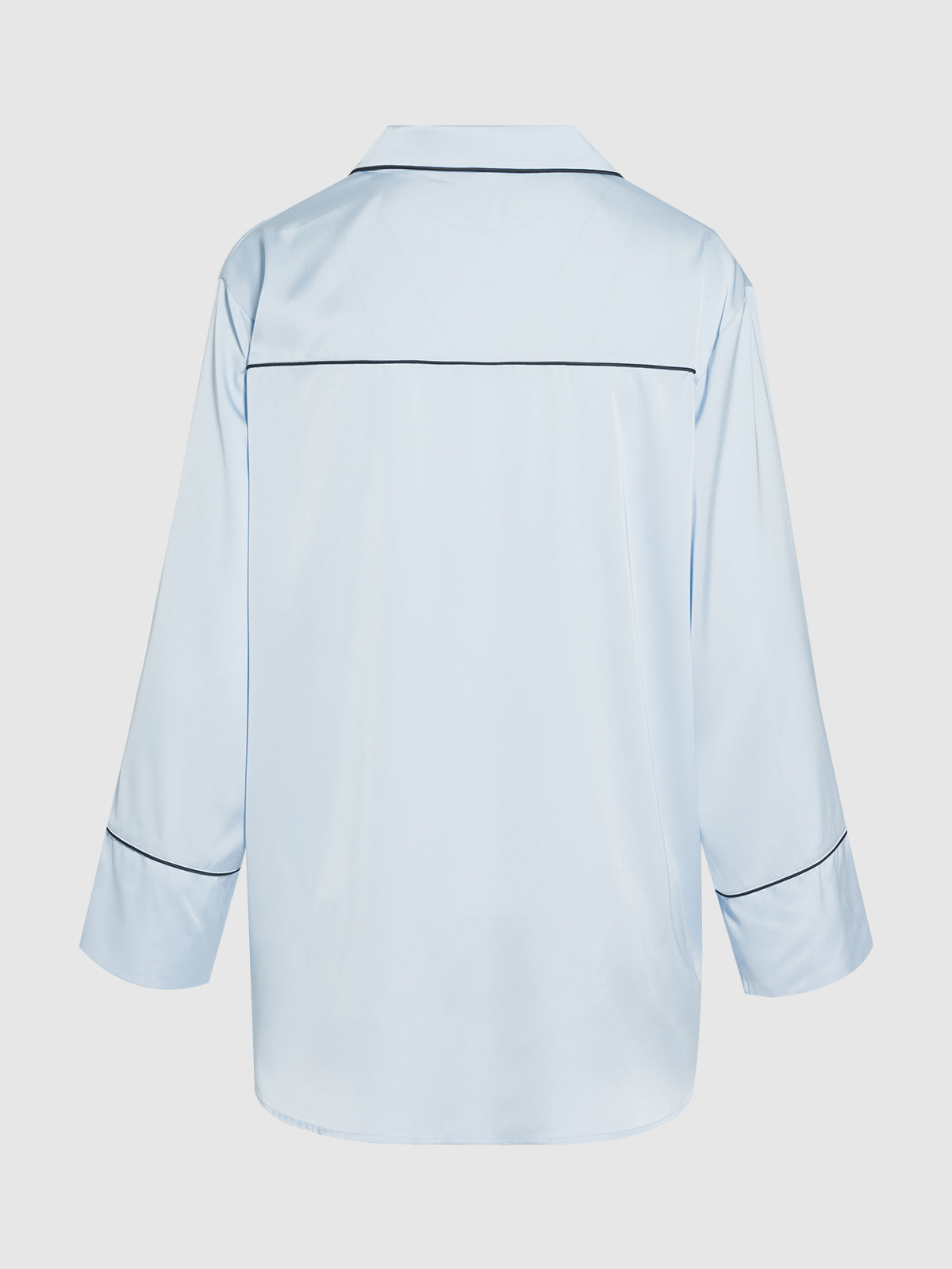 Astoria Satin Sleep Long Sleeve Button Down