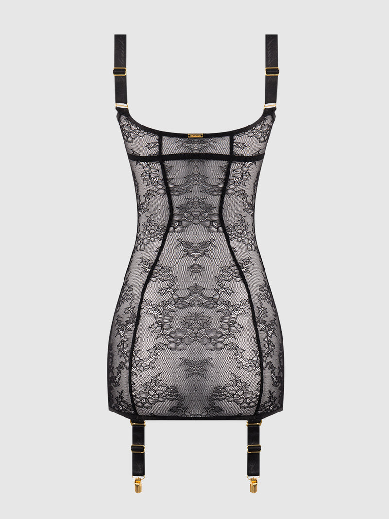 Pia Lace Unlined Underwire Chemise - Frederick's Of Hollywood