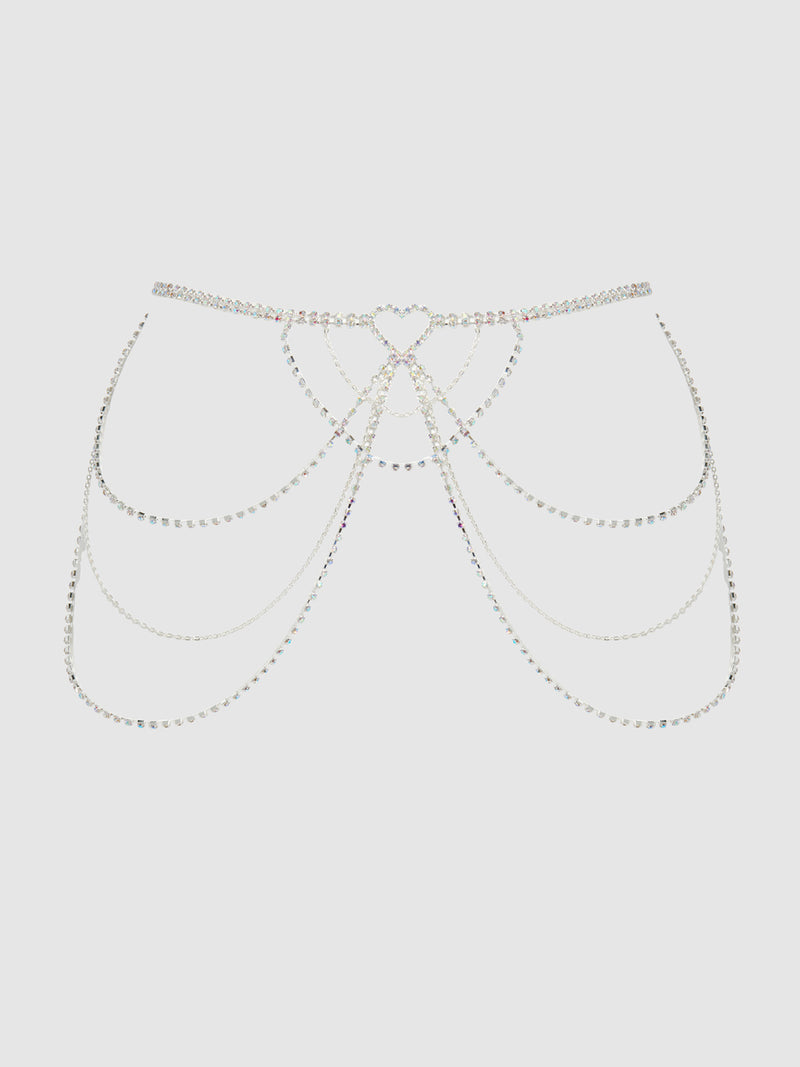 Ziggy Heart Charmed Half Slip - Frederick's of Hollywood
