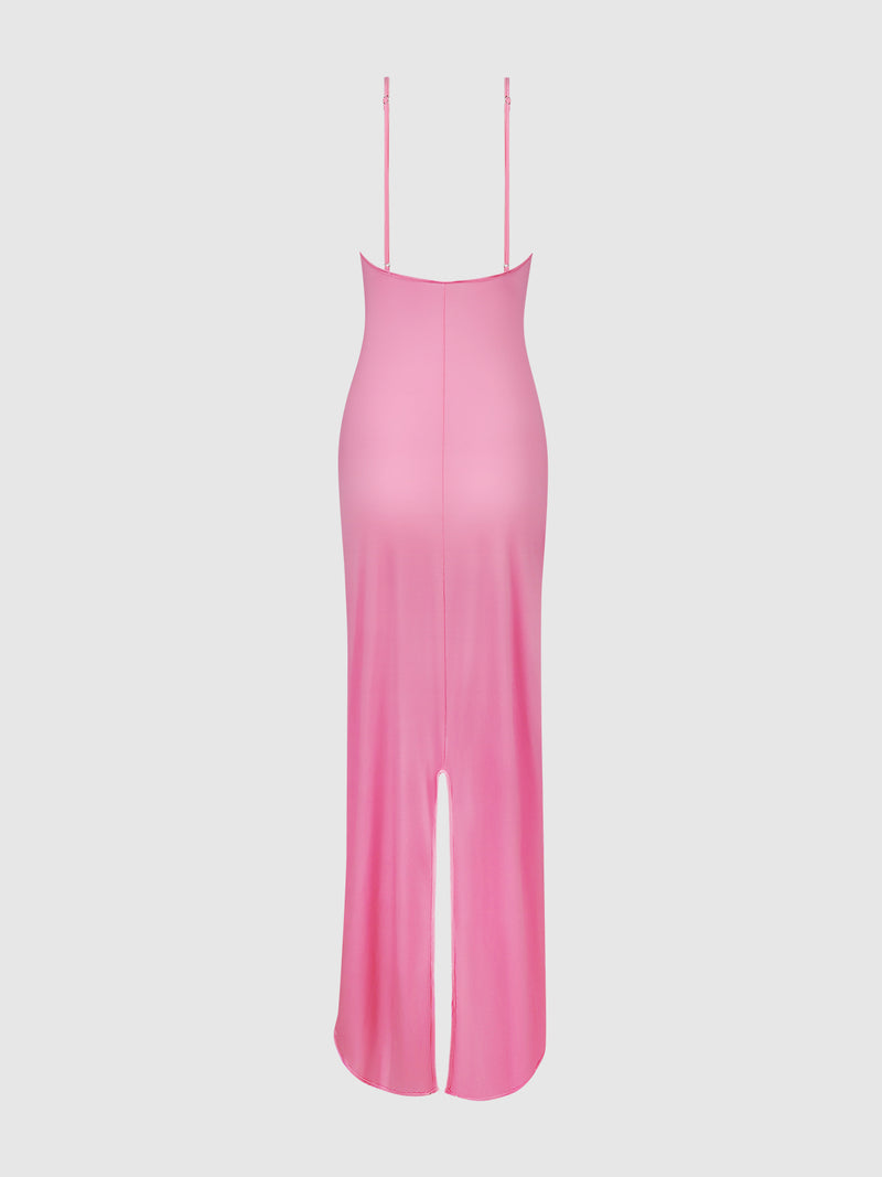 Neev Oil Slick Maxi Gown - Frederick's of Hollywood