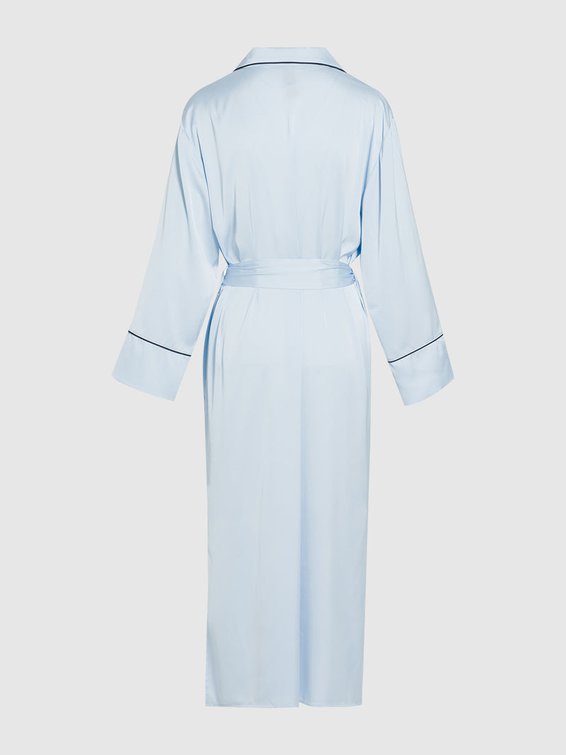 Astoria Satin Button Down Sleep Robe