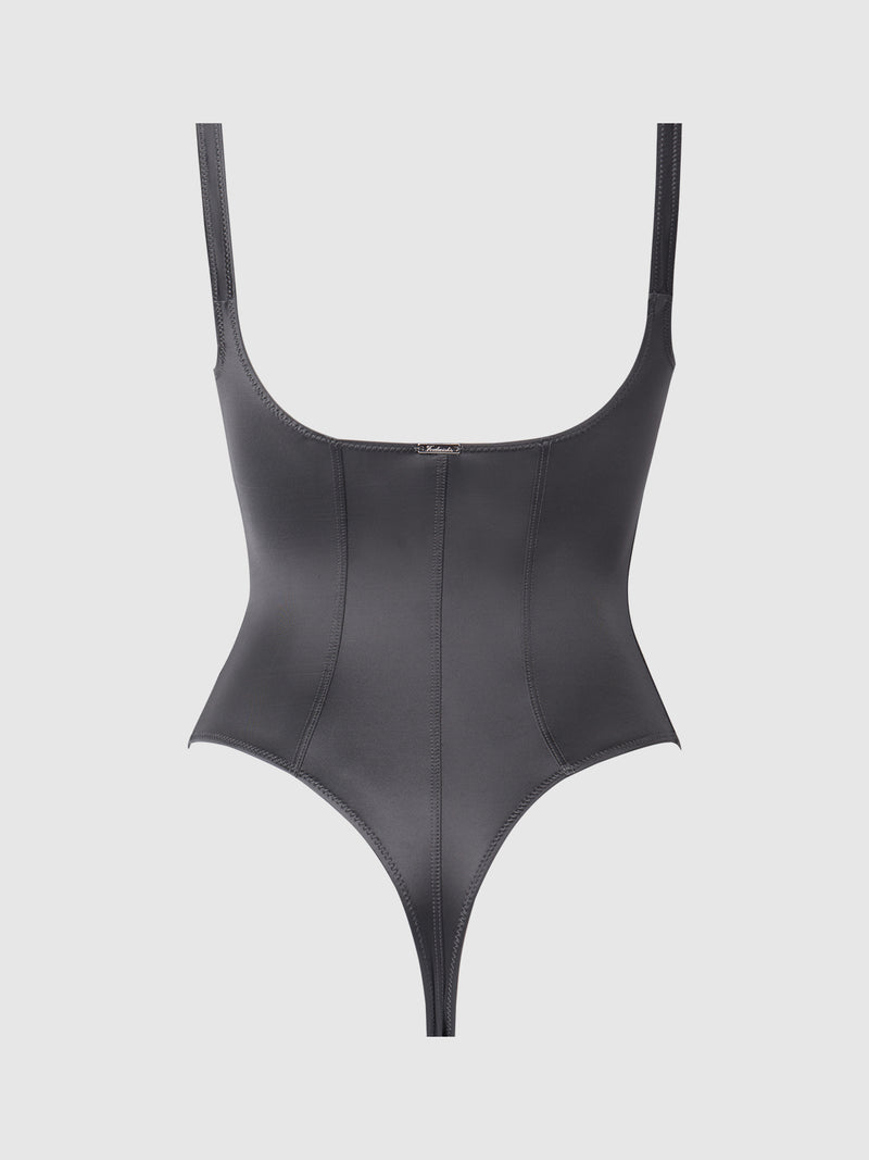 Neev Oil Slick Underwire & Seamed Bodysuit - Fredericks of Hollywood