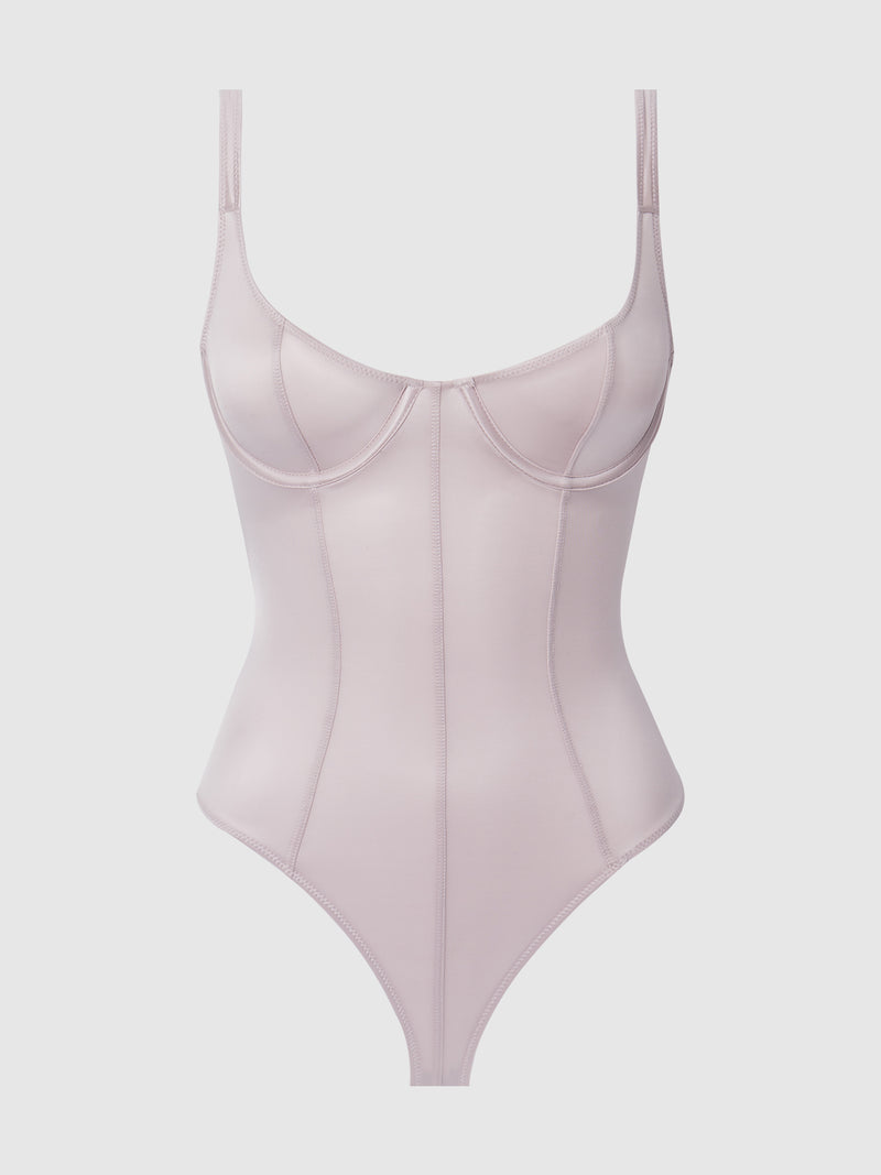 Neev Oil Slick Underwire & Seamed Bodysuit - Fredericks of Hollywood