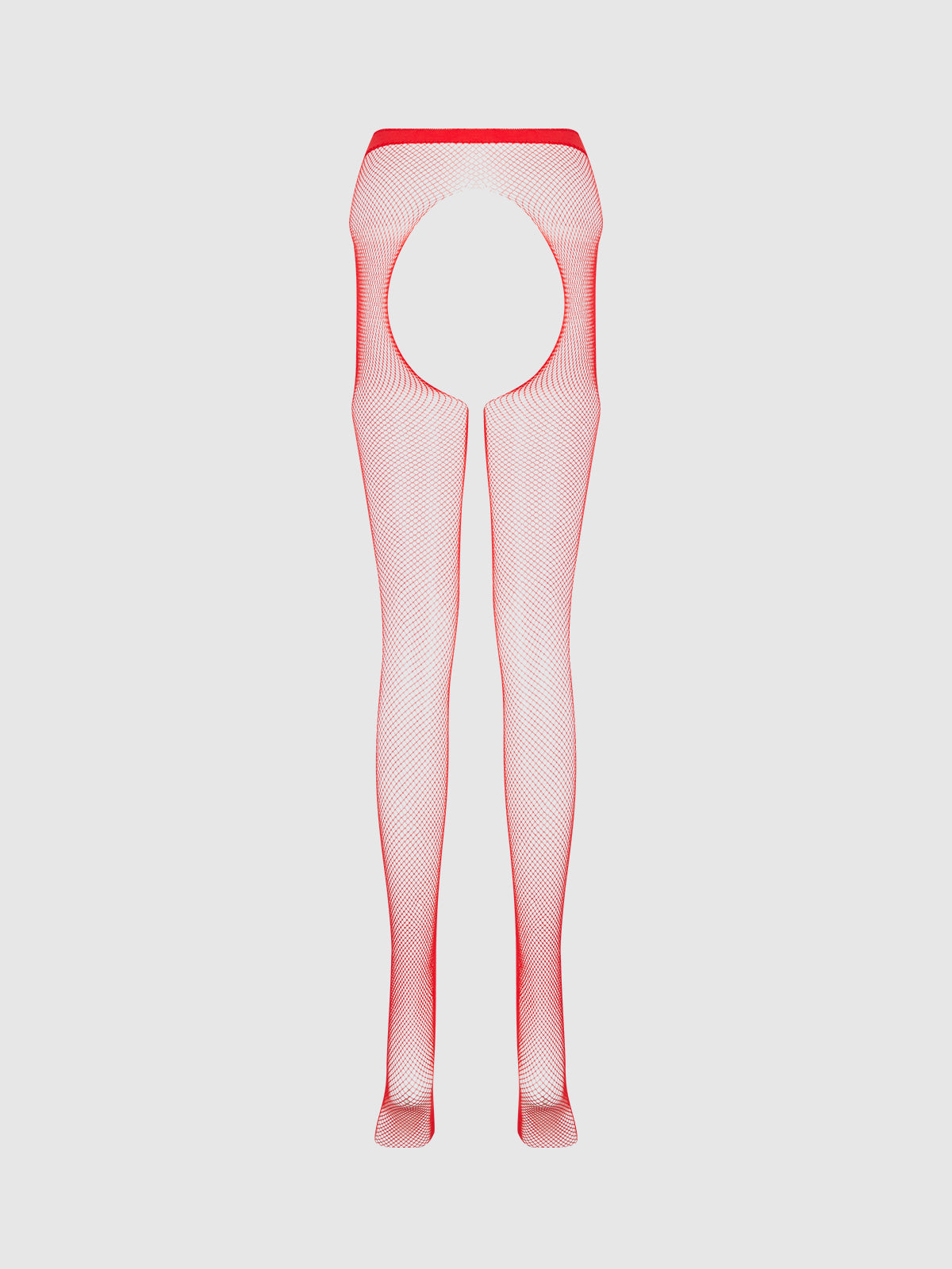 Fishnet Fundies - Jester Red