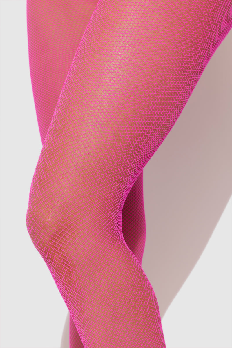 Fishnet Fundies - Neon Pink