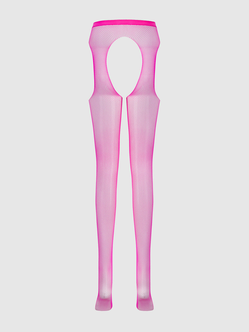 Fishnet Fundies - Neon Pink