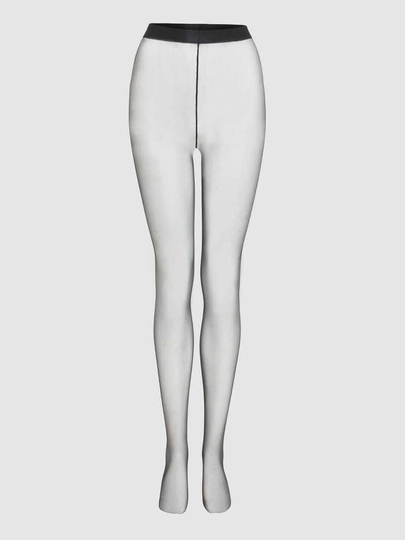 Full Stocking Black Sheer - Frederick's of Hollywood