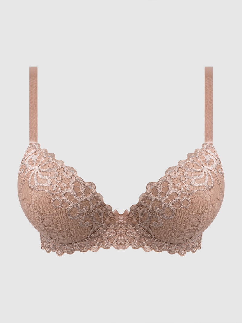Amanda Lace Push Up Balconette Bra - Frederick's of Hollywood