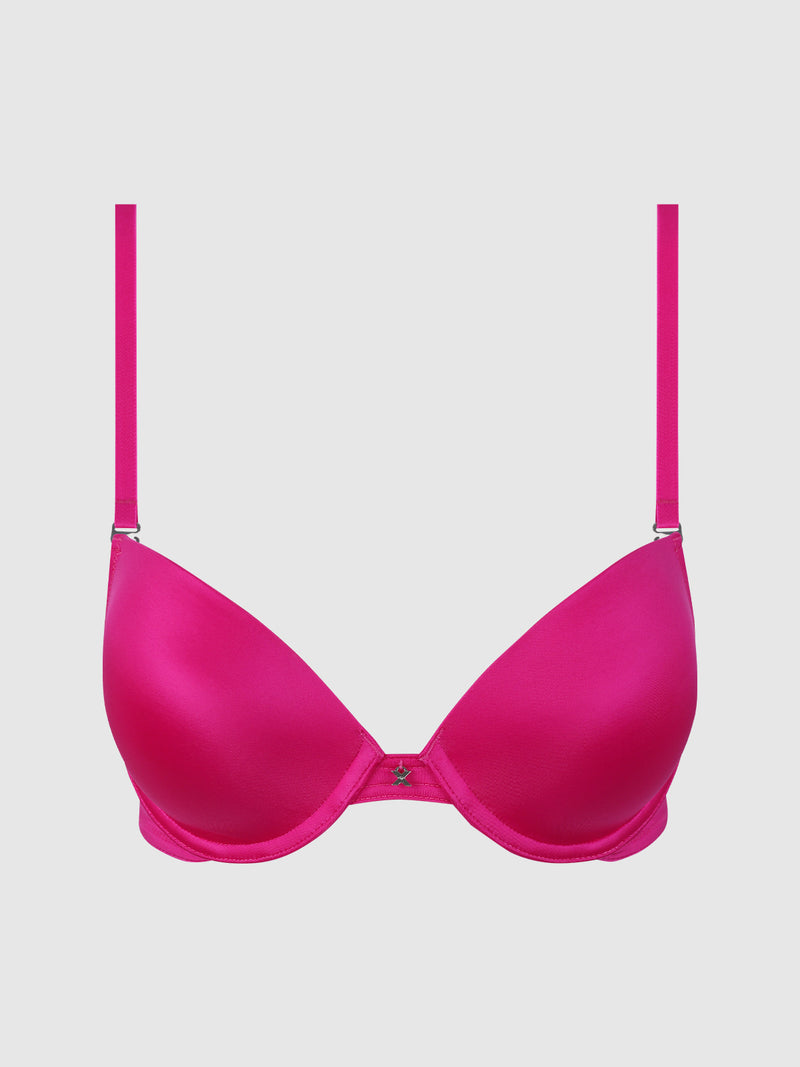 Hollywood Exxtreme Plunge Push Up Bra