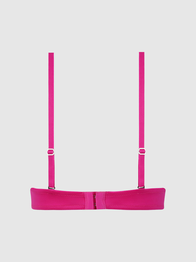 Hollywood Exxtreme Plunge Push Up Bra