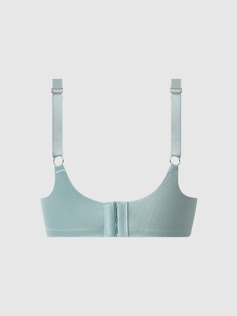 Mira Shimmer Micro Push Up T-Shirt Bra - Frederick's of Hollywood