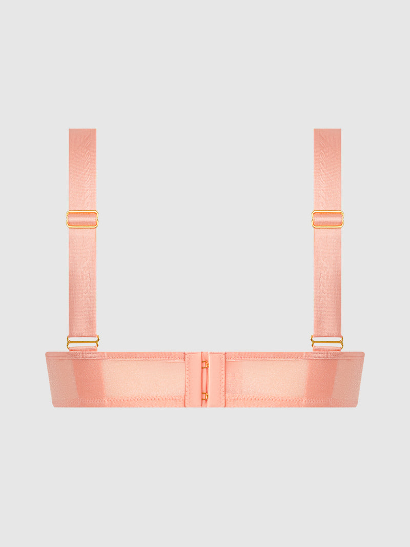 Pia Unlined Cutout Mesh Bra - Frederick's of Hollywood