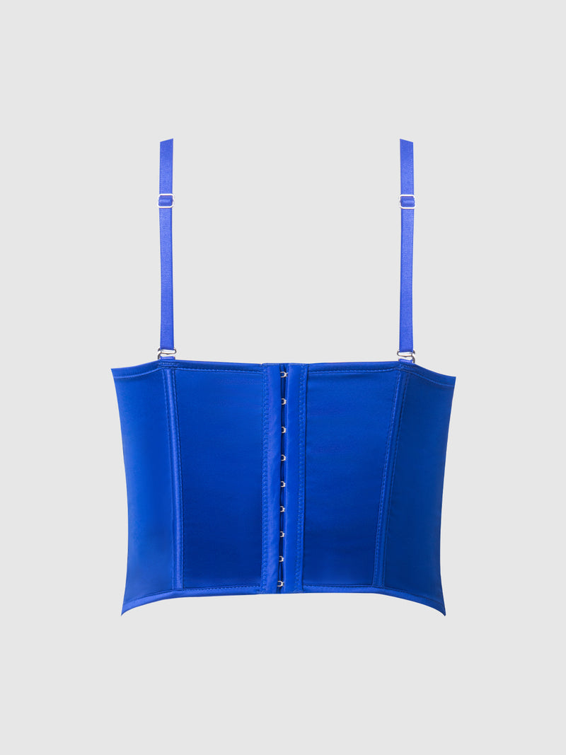 Petra Swirl Plunge Push Up Bustier - Frederick's of Hollywood