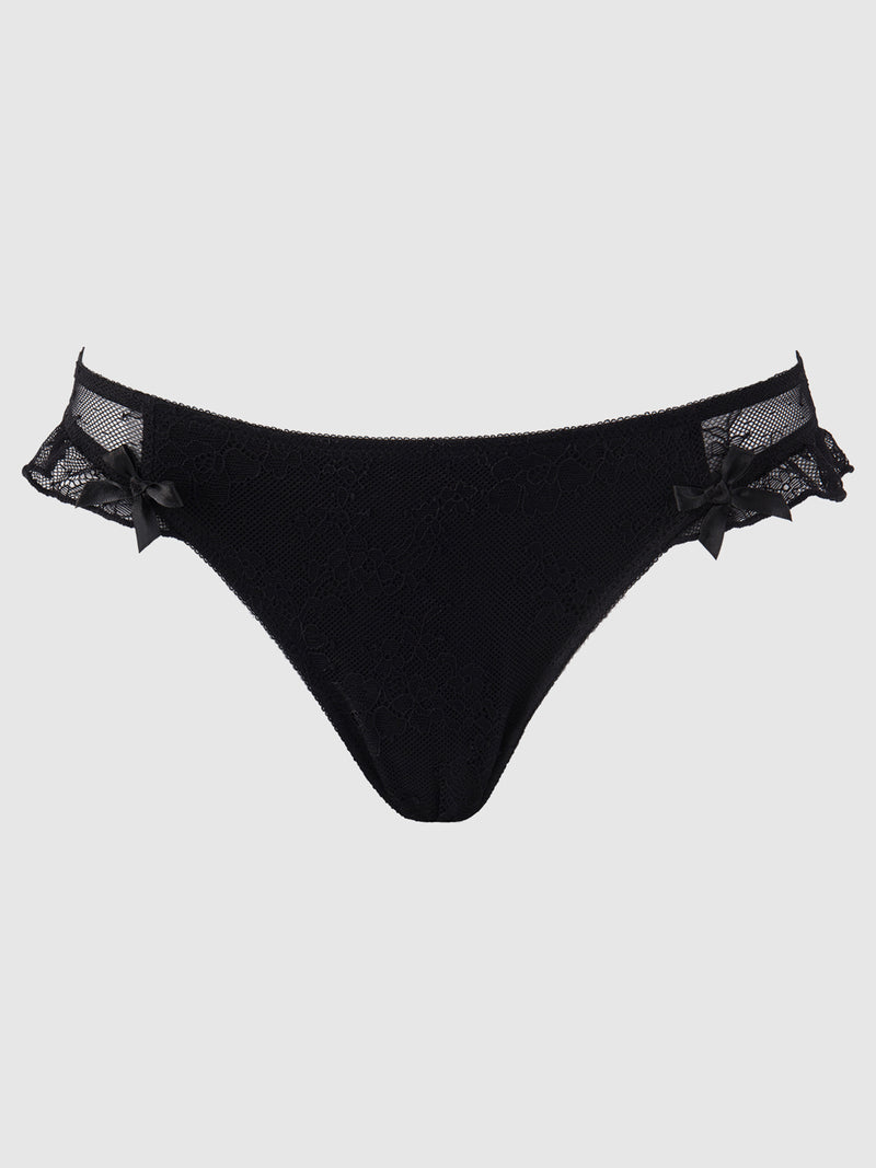 Luella Lace Keyhole Back Hipster - Frederick's Of Hollywood