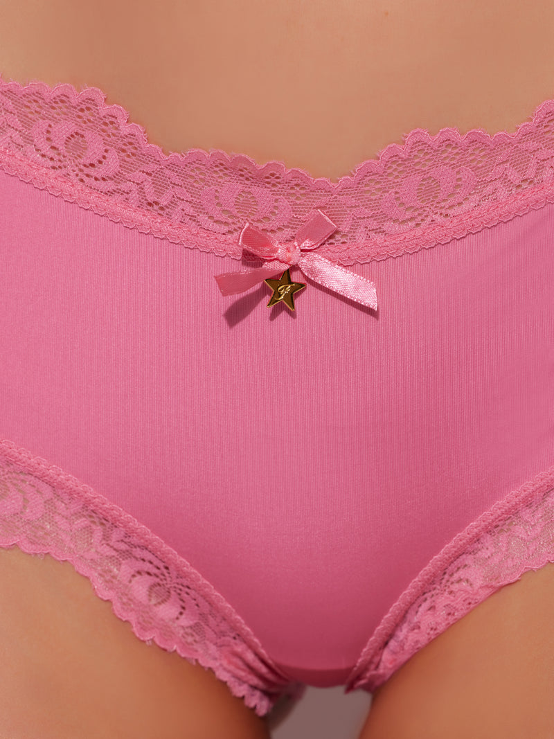 Jenna Micro Cheeky - Bubble Gum Pink
