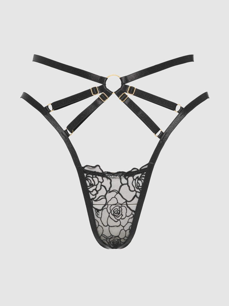 Melrose Backless High-Waist Bikini - Frederick's of Hollywood