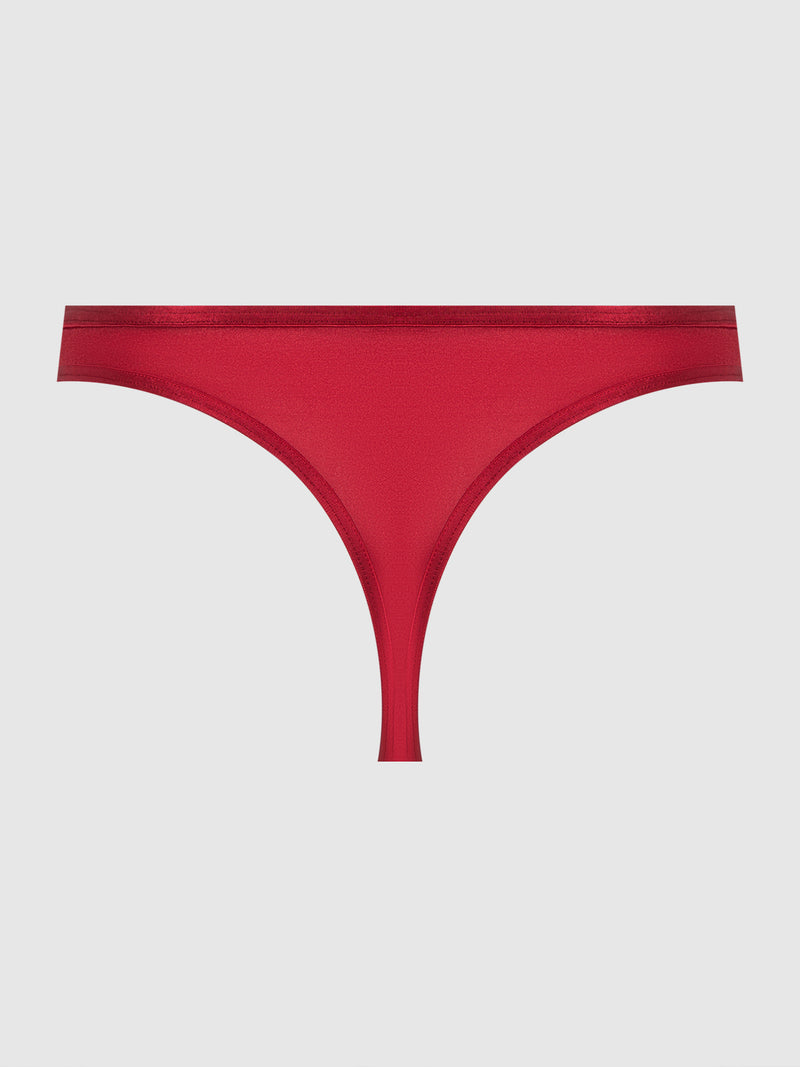 Vivienne Crotchless Mesh Thong - Frederick's of Hollywood