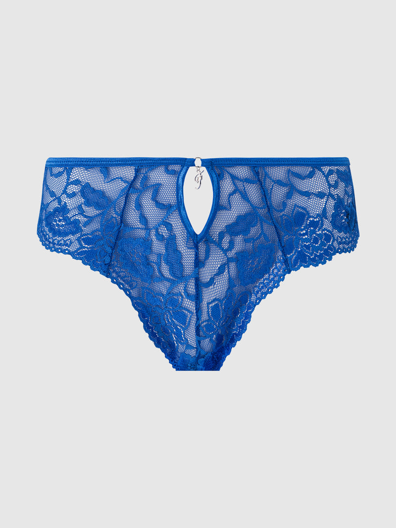 Vivian Lace Keyhole Front Cheeky - Frederick's Of Hollywood