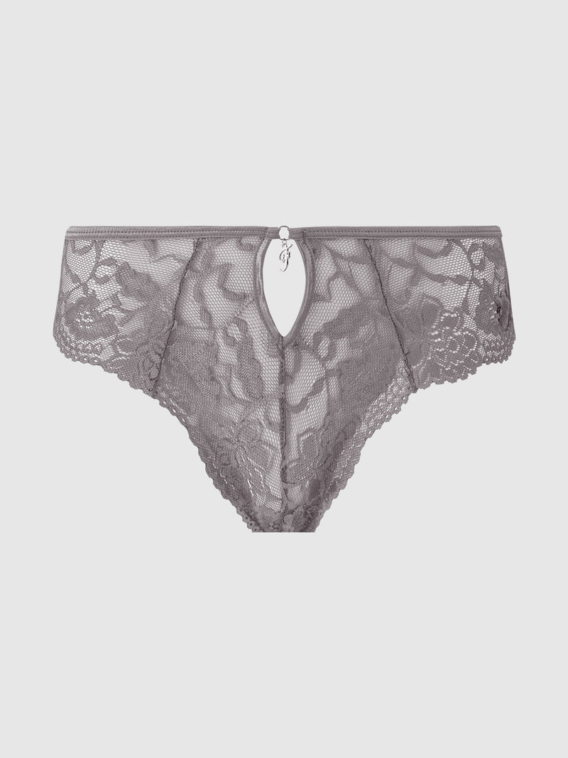 Vivian Lace Keyhole Front Cheeky - Frederick's Of Hollywood