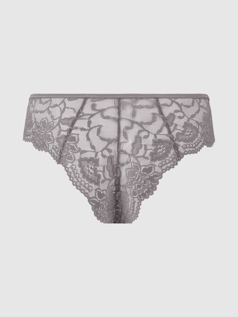 Vivian Lace Keyhole Front Cheeky - Frederick's Of Hollywood