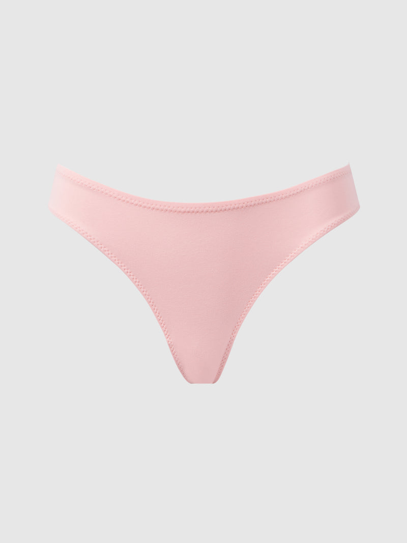 Bailey Stretch Cotton Tanga - Fredericks of Hollywood