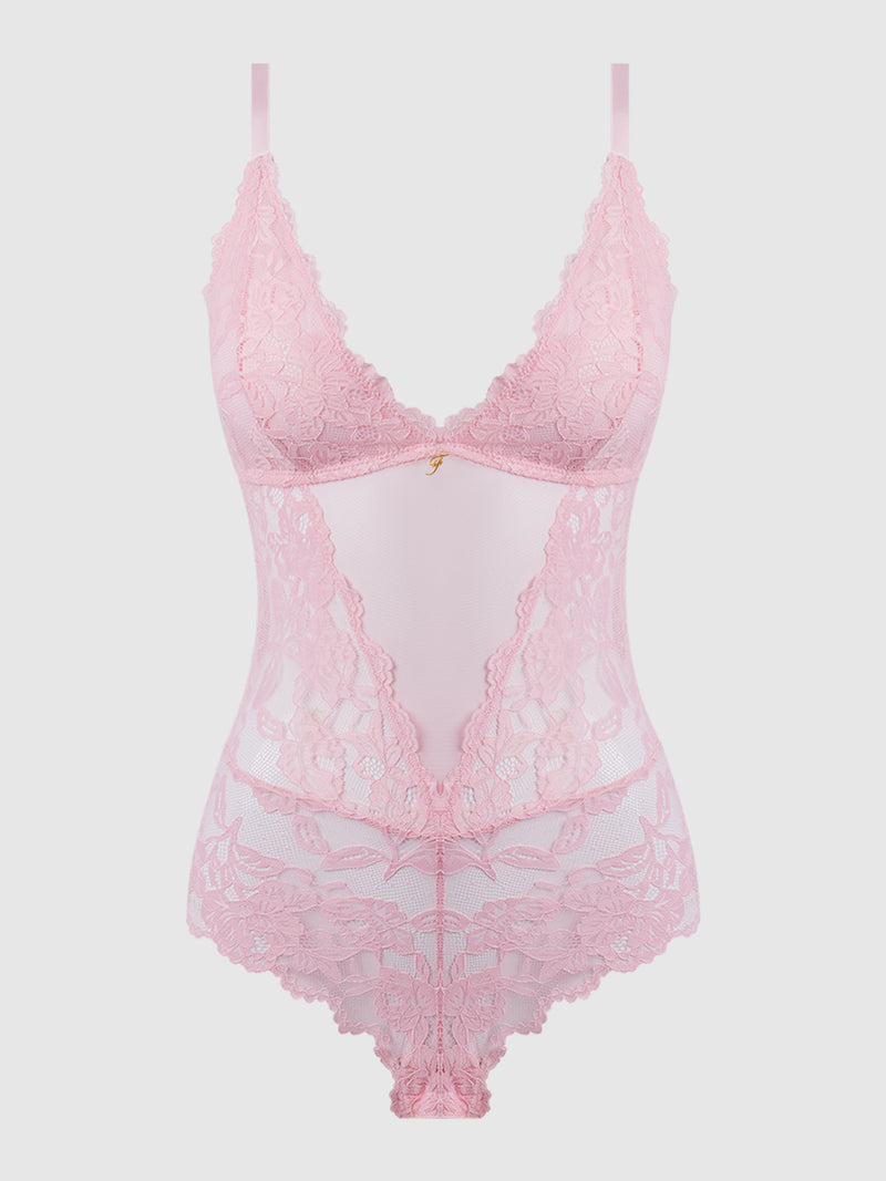 Mabel Padded Cup Teddy - Fredericks of Hollywood