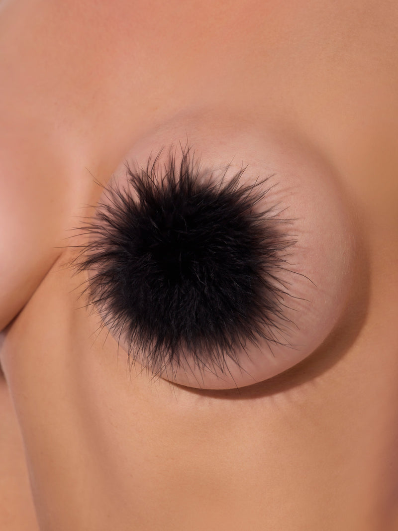 Round Feather Pasties - Frederick's of Hollywood